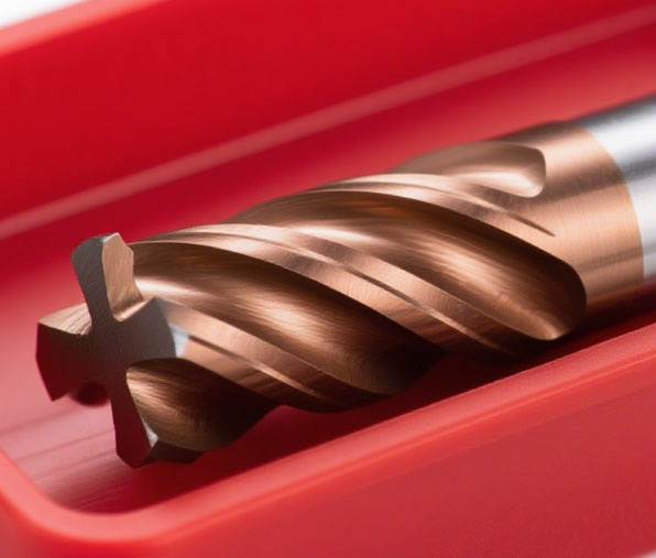 new four-flute tungsten steel milling cutter—TRU2025